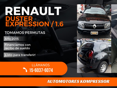 Renault Duster 1.6 Ph2 4x2 Expression 110cv
