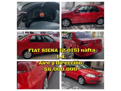 ⚡ Fiat Siena (2.015) Nafta 1.4. Aire Y Dirección.