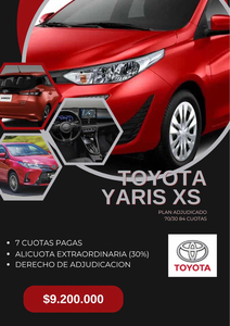 Toyota Yaris 1.5 107cv Xs