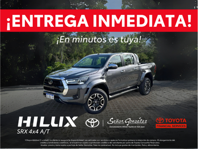 Entrega Inmediata - Toyota Hilux 4x4 D/c Srx 2.8 Tdi 6 A/t 0km 2024 Precio Bonificado