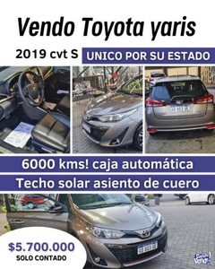 Toyota Yaris IMPECABLE. 6000Km. Automatico.