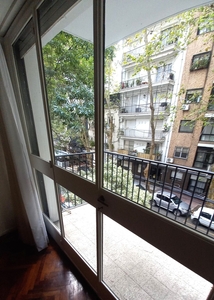 2 ambientes Palermo 47 m2 al frente con balcón