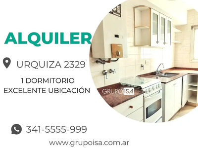 Departamento Alquiler 2 ambientes, acepta mascotas, Frente, Urquiza 2300 piso 6, Pichincha | Inmuebles Clarín