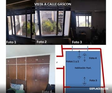 En Venta, EXCELENTE DEPARTAMENTO DE 3 AMBIENTES EN CABALLITO MUY LUMINOSO - 2 habitaciones - 57 m2