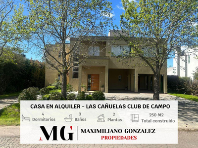 Casa En Alquiler Club De Campo Las Cañuelas
