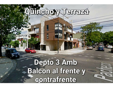 Venta Departamento 3 Ambientes Balcon Quincho