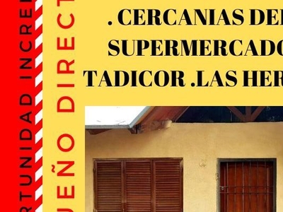Casa en venta vendo casa , ideal hostal o residencia✅ barrio semi-privado ✅ cercanias del supermercado tadicor las heras., Las Heras