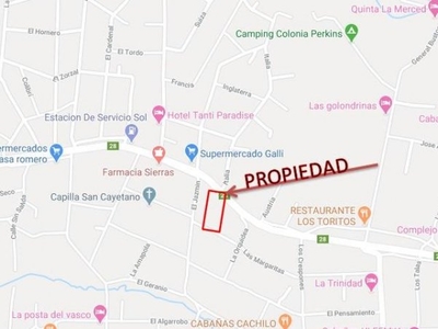 Terreno en venta ruta provincial 28, Villa Carlos Paz