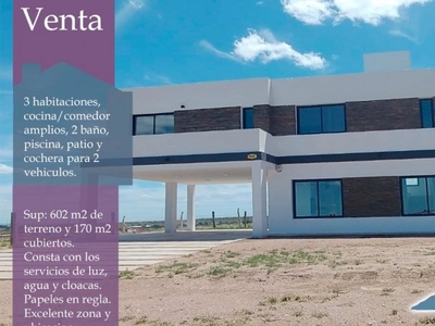 Casa en Venta en San Luis - B° c/segu - Villa Aguadita - 3 dorm - 6 amb - 170 m2 - 602 m2 tot.