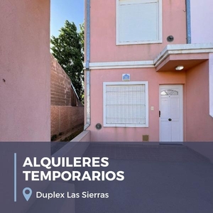 Duplex en Alquiler Temporario en Balneario Las Grutas sobre calle Sierras Blancas, rio negro