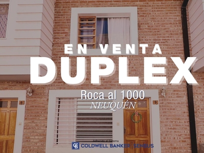 Duplex en Venta Roca 1000