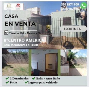 Casa en Venta en CENTRO AMERICA ANEXO Cordoba, Córdoba