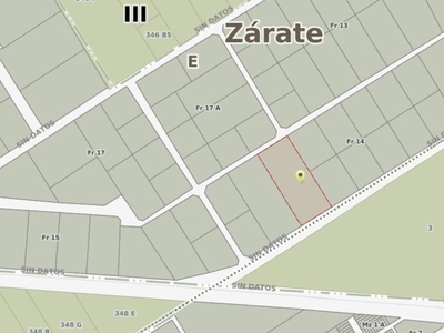 Terreno / Solar de 33184 m2 en venta - Fraccion 7 Parque Industrial Zarate, Zárate, Partido de Zárate, Provincia de Buenos Aires