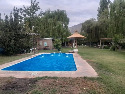 Venta. Casa Quinta Remodelada En Zonda - Terreno = 1.500 M2 - Parque , Piscina Y Pozo De Agua Nuevo .-