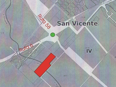 Campo en Venta en San Vicente