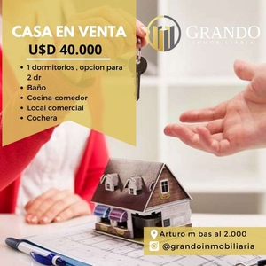 Casa en venta arturo m bas al 2.000, Río Cuarto