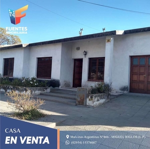 Casa en venta malvinas argentinas 466, Santa Rosa