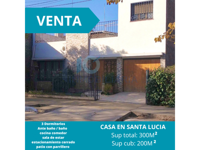 Casa En Venta, Calle Gorriti, 3 Dormitorios, Cocina Comedor, Sala De Estar