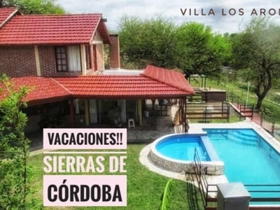 Casa en Alquiler por temporada en Villa Los Aromos, Córdoba