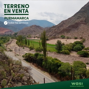 Terreno en Venta en Purmamarca, Jujuy