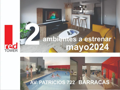 Venta Departamento a estrenar 1 dormitorio, 40m2, Av Patricios 700, Barracas | Inmuebles Clarín
