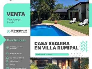Casa en venta Villa Rumipal