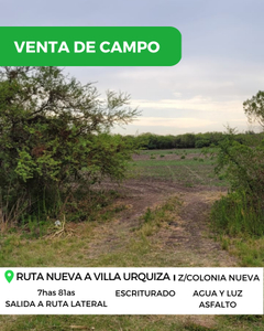 Campo en Venta en Villa Urquiza, Entre Rios