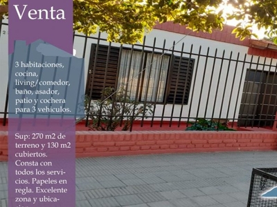 Casa en Venta en San Luis - Zona Norte - 3 dorm - 6 amb - 130 m2 - 270 m2 tot.
