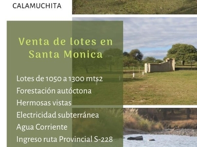 Terreno en venta ruta provincial s-228, Santa Rosa de Calamuchita