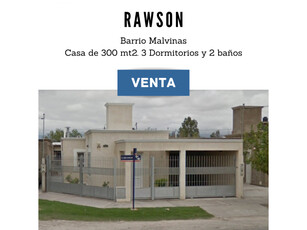 Casa 3 Dormitorios. Muy Buena Ubicacion Y De Categoria. Rawson