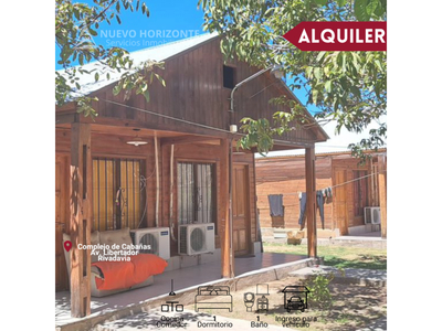 Cabaña En Alquiler, Un Dormitorio, Rivadavia