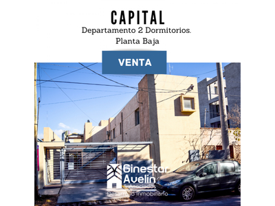 Venta - Departamento - 2 Dormitorios - Planta Baja - Centro - Capital