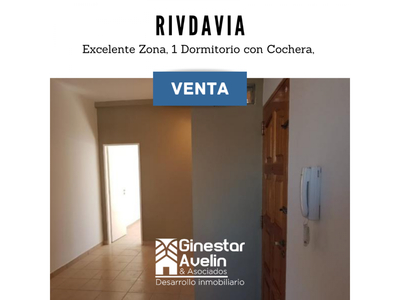 Zona Residencial, 1 Dormitorio Con Cochera, Rivadavia. 3 Unidades Disponibles.. 2 Cocheras Disponibles.